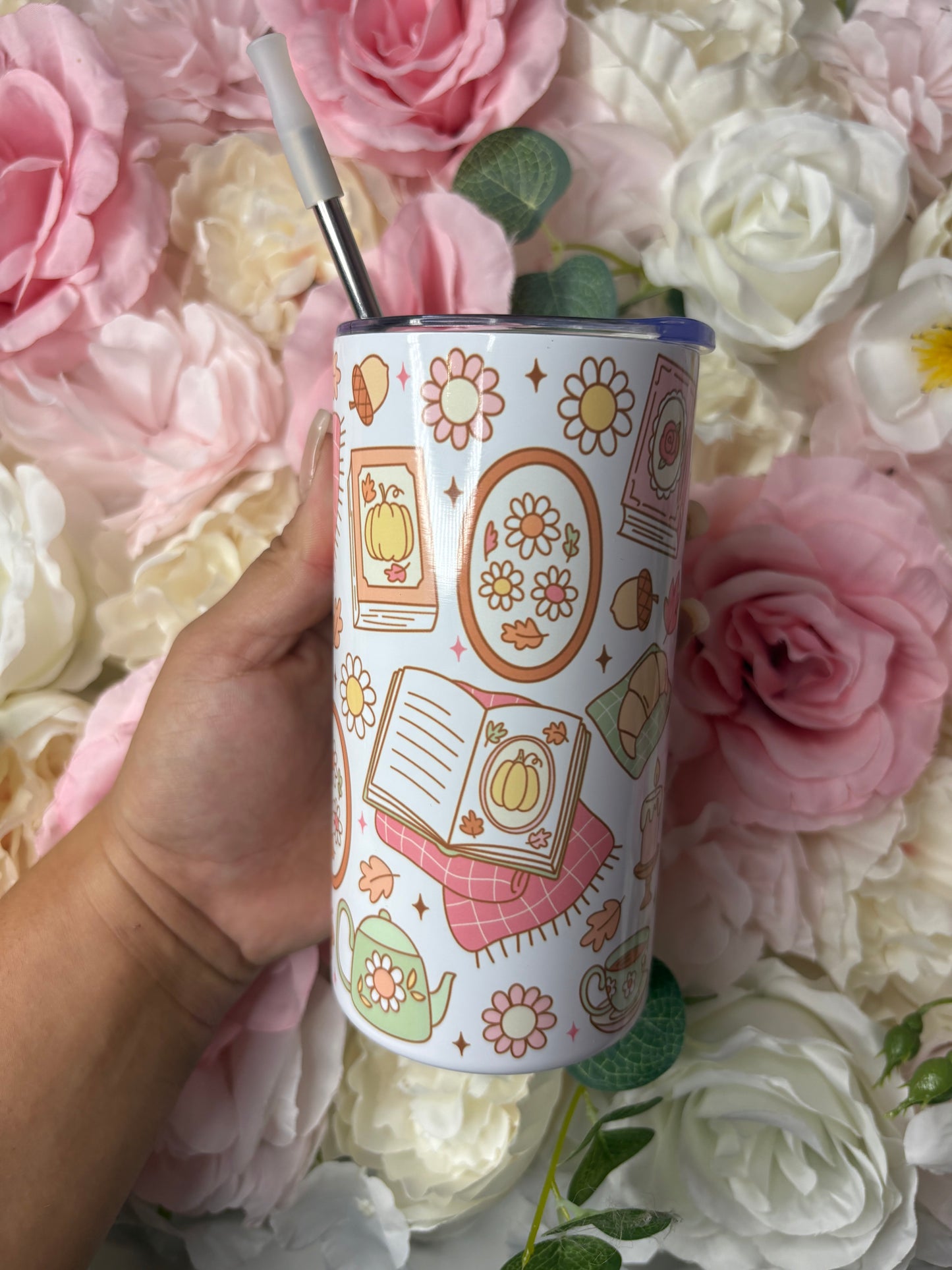 12 oz Mini Tumbler | Autumn Design