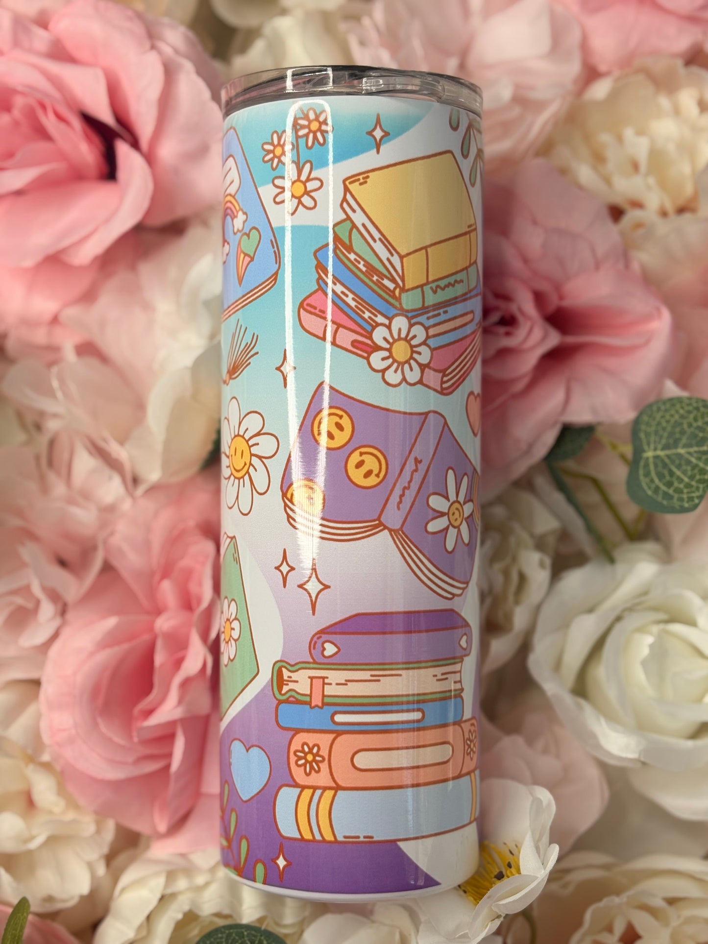 20oz Skinny Tumbler | Bookish Design