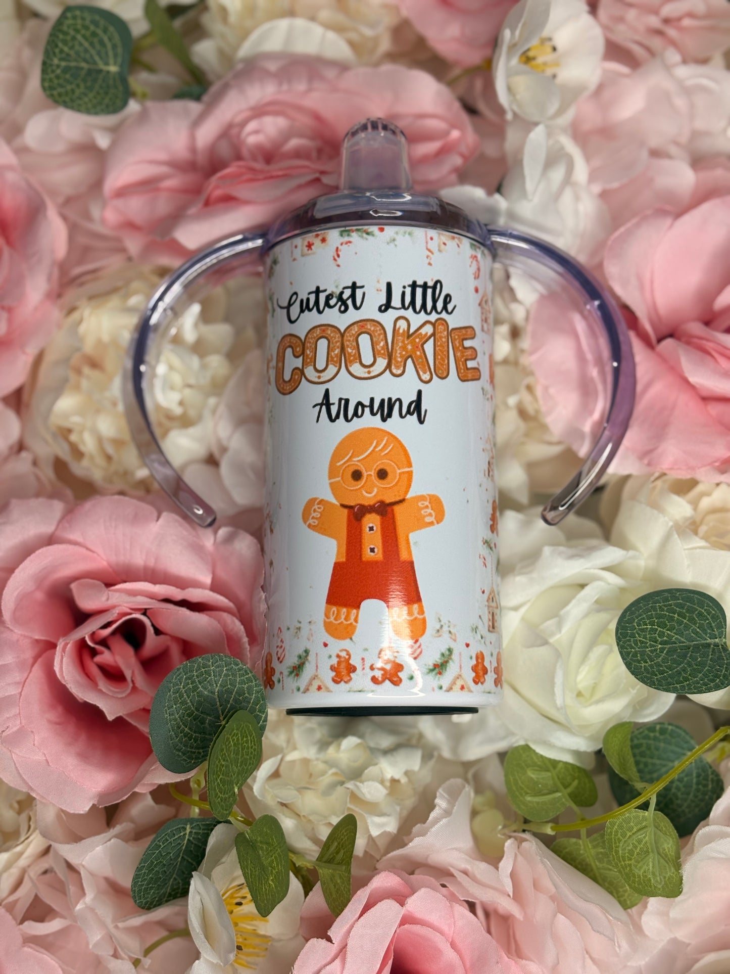 12 oz Sippy | Cutest Little Cookie | Boy