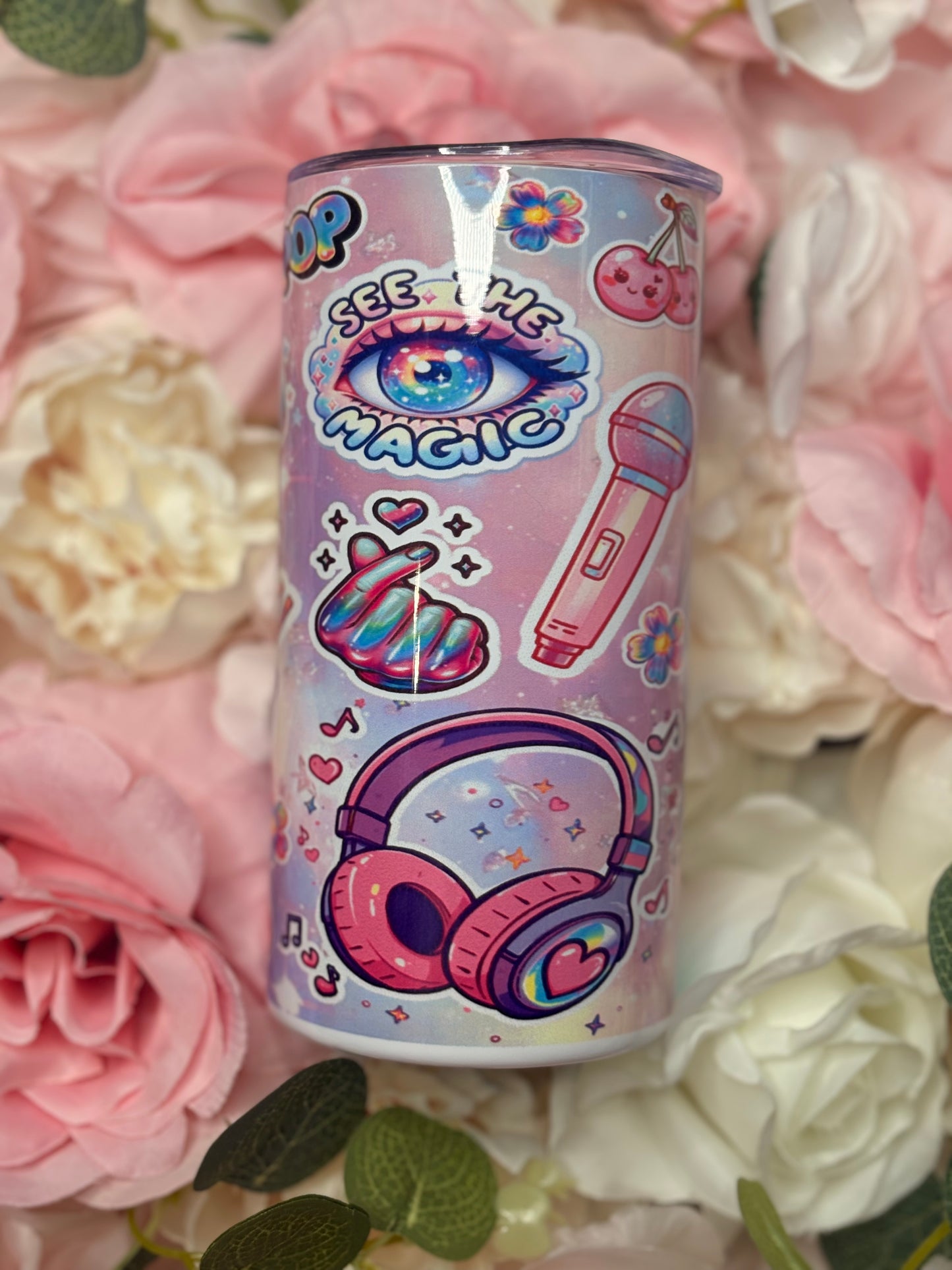 12 oz Mini Tumbler | Soda Pop | Purple