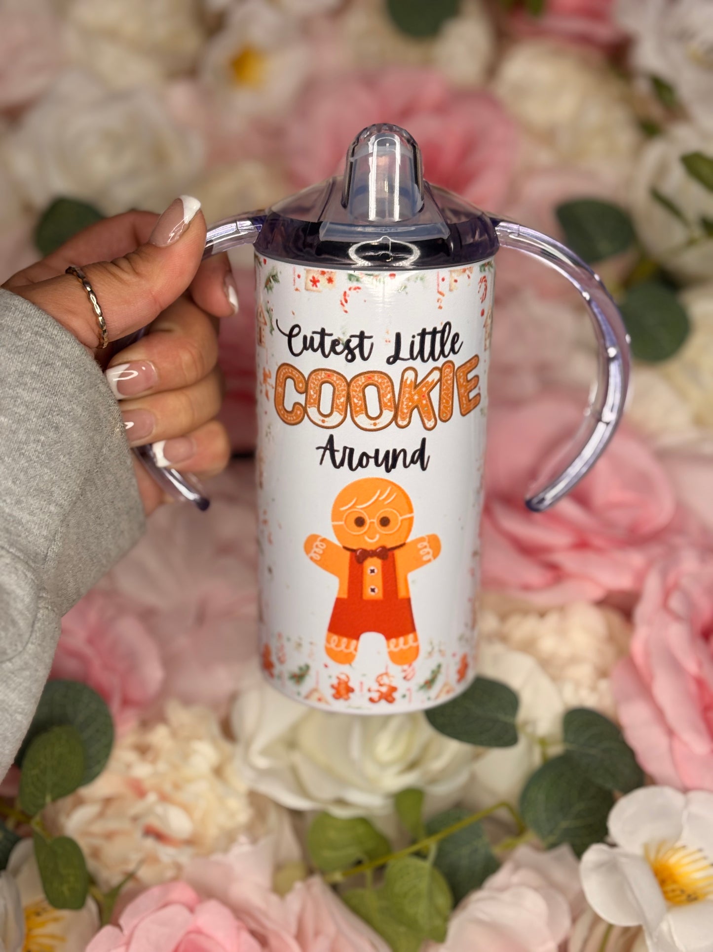 12 oz Sippy | Cutest Little Cookie | Boy
